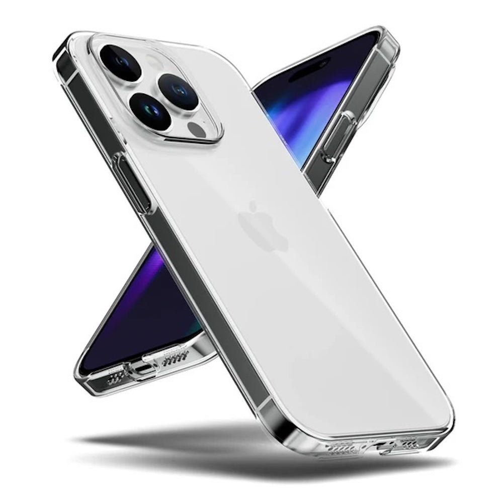 Power Support Air Jacket Case for iPhone 15 Plus - Clear