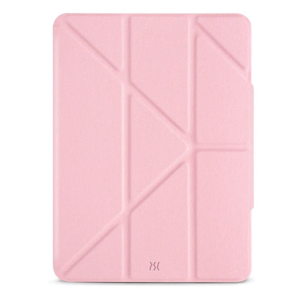 Power Support Air Jacket Folio Transparent Case for 11-inch iPad Pro (1/2/3/4th Gen) - Pink