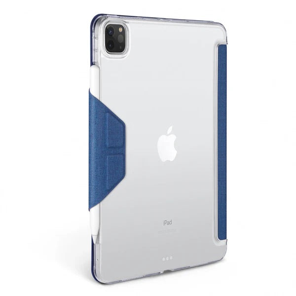 Power Support Air Jacket Folio Transparent Case for 11-inch iPad Pro (1/2/3/4th Gen) - Pink