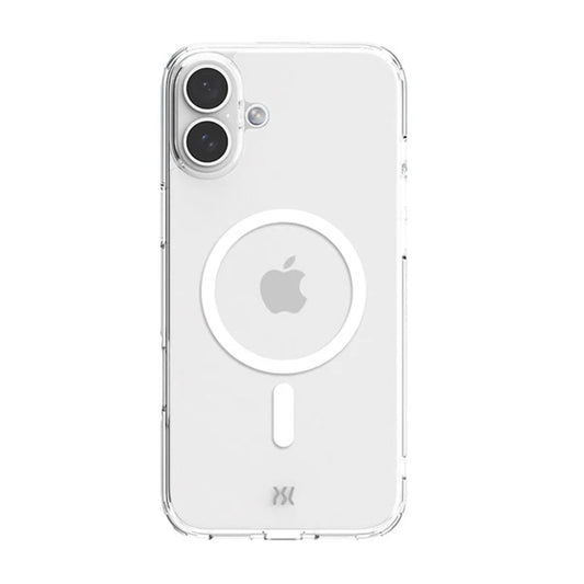 Power Support Air Jacket Mag Hybrid Case with MagSafe for iPhone 16 Plus - Clear