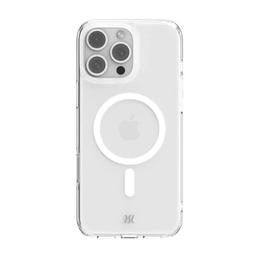Power Support Air Jacket Mag Hybrid Case with MagSafe for iPhone 16 Pro Max - Clear