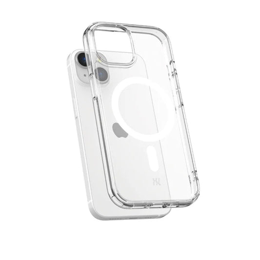 Power Support Air Jacket Mag Hybrid Case with MagSafe for iPhone 15 - Clear