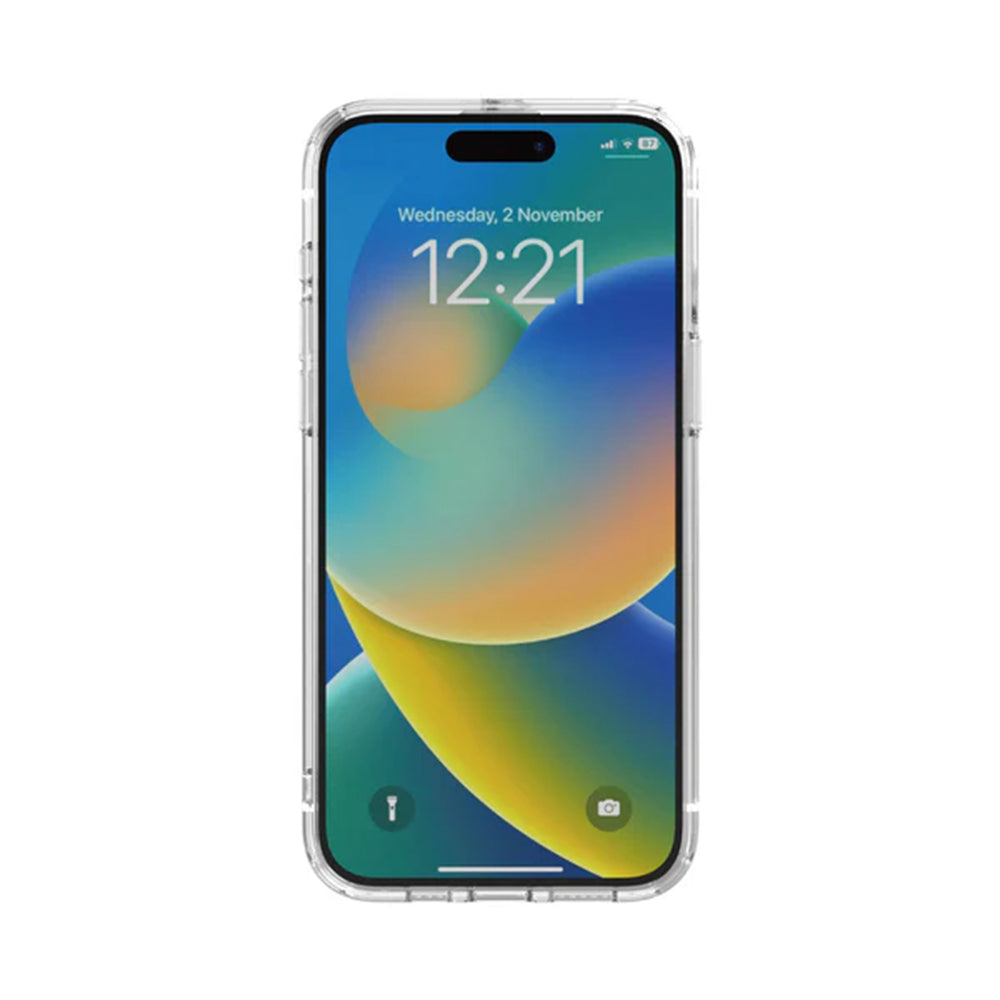 Power Support Air Jacket Mag Hybrid Case with MagSafe for iPhone 15 - Clear