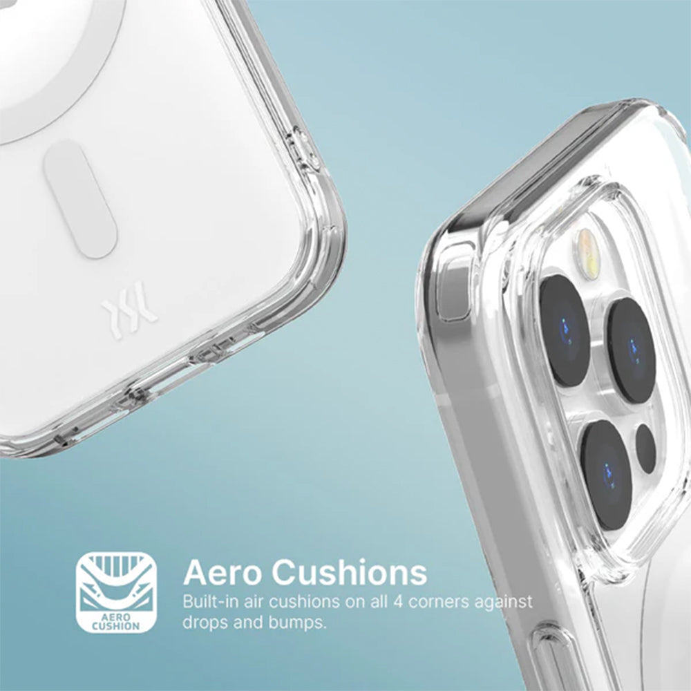 Power Support Air Jacket Mag Hybrid Case with MagSafe for iPhone 15 - Clear