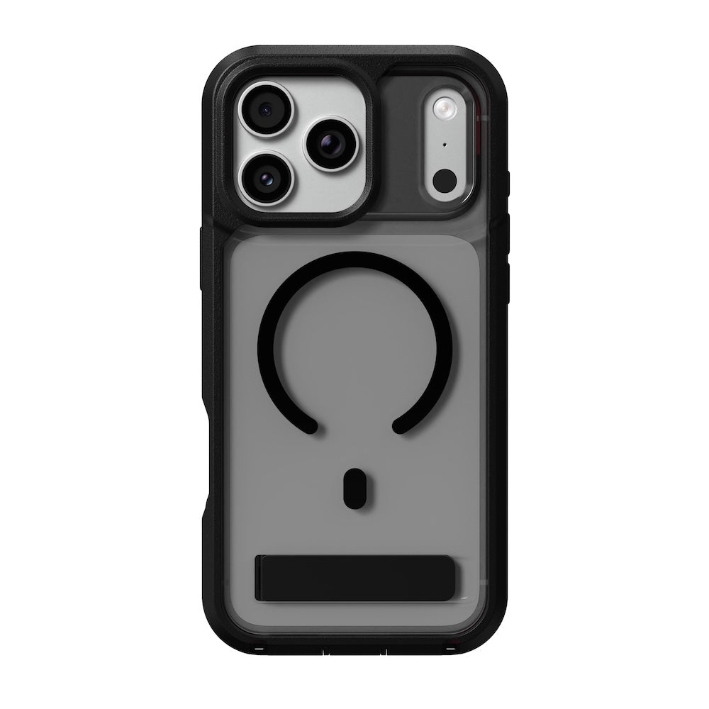ZAGG Rainier Snap KickStand iPhone 17/18 Pro Max Smoke Black
