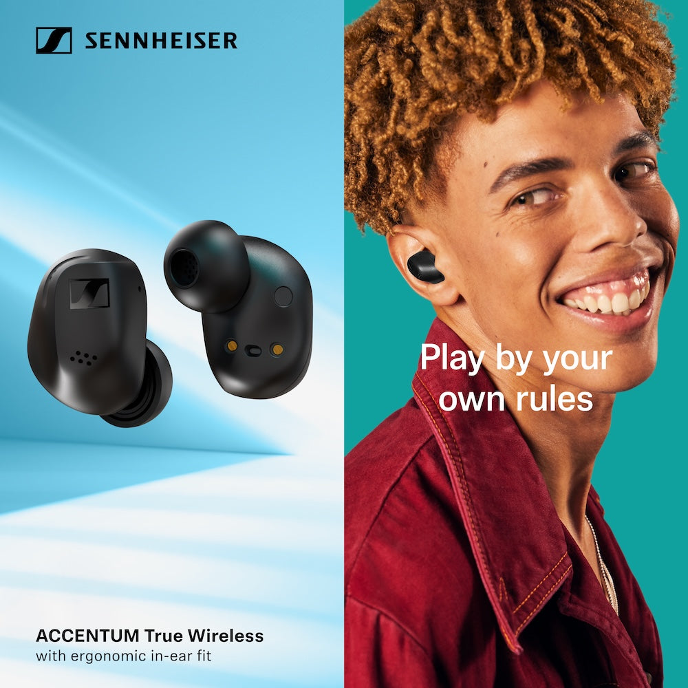 Sennheiser ACCENTUM True Wireless - Black – iStudio Singapore