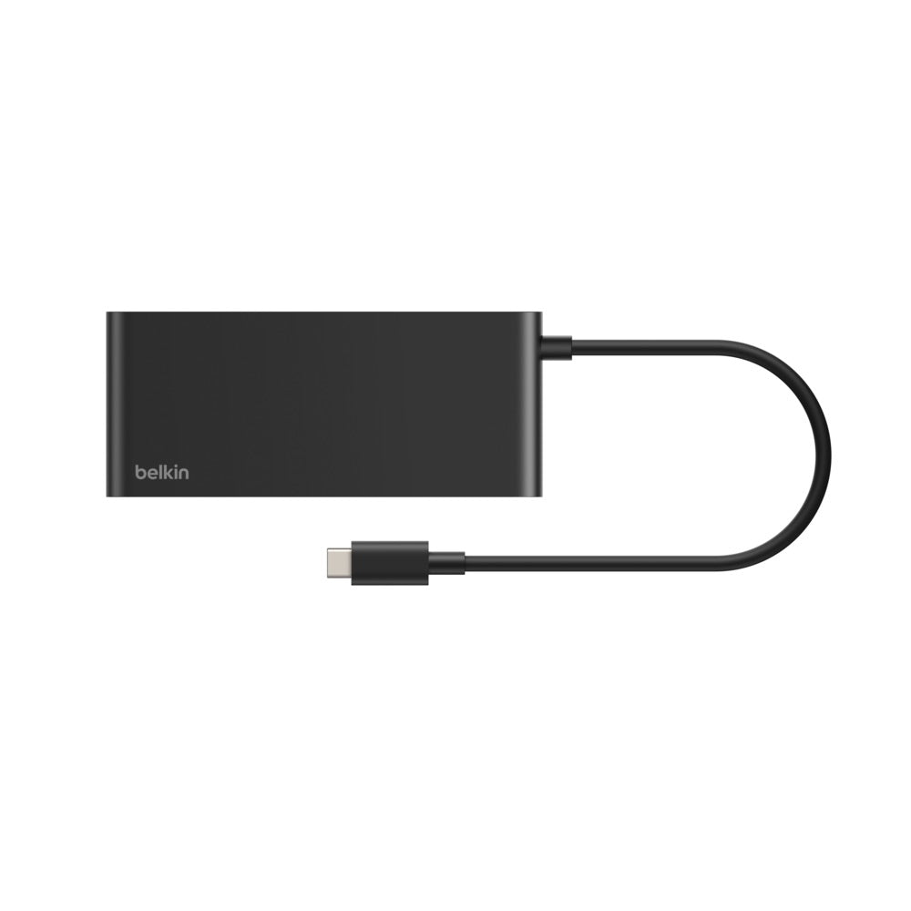 Belkin Connect 7-Port USB-C Hub with Dual USB-C Ports - Black