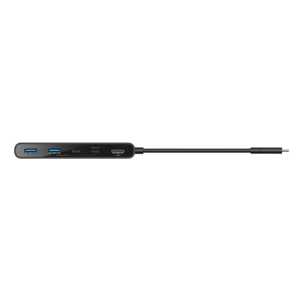 Belkin Connect 7-Port USB-C Hub with Dual USB-C Ports - Black
