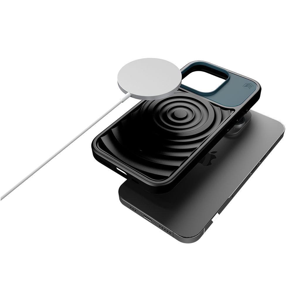 STM Reawaken Ripple Magsafe iPhone 15 Pro Max - Black
