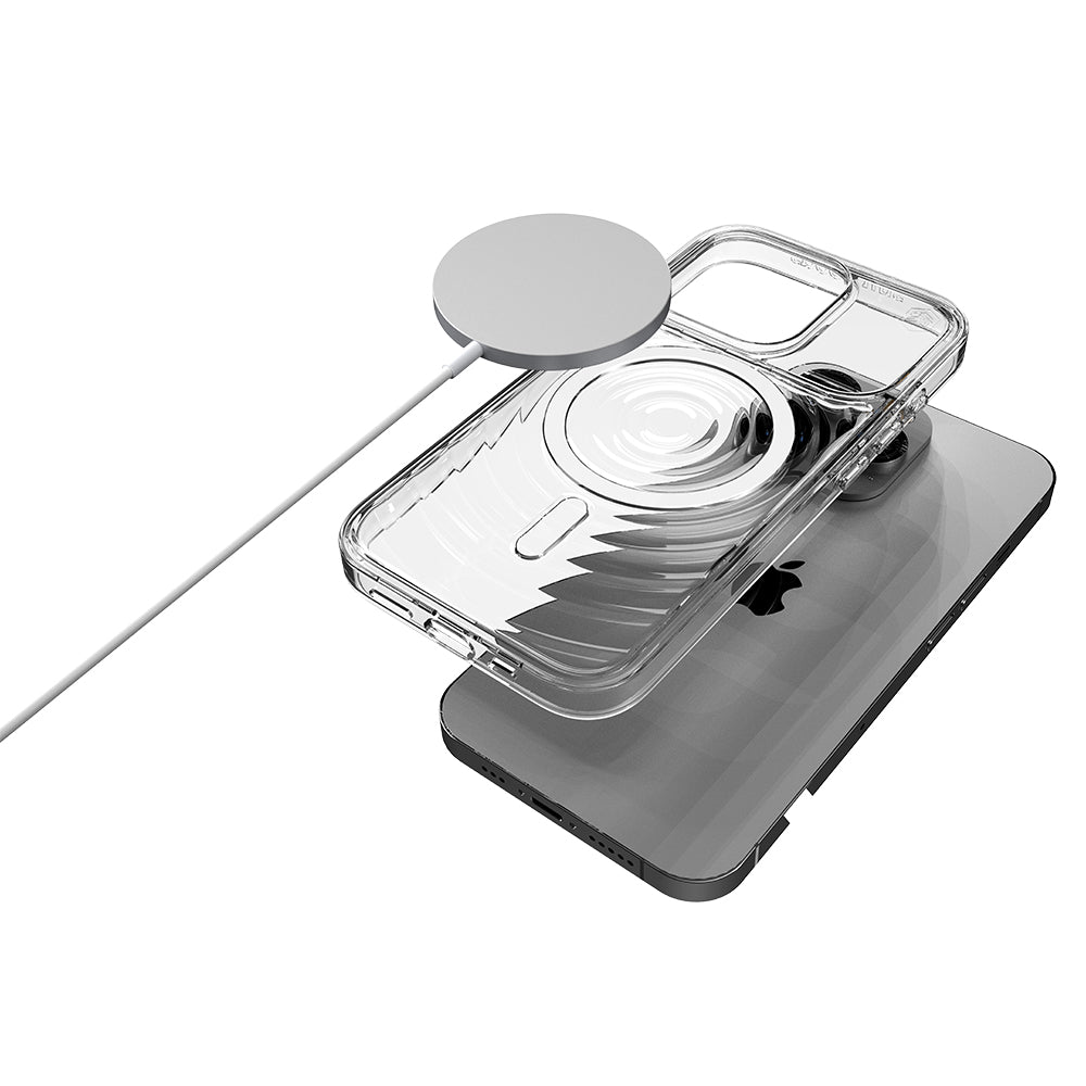 STM Reawaken Ripple Magsafe iPhone 15 Pro Max - Clear