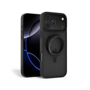 Monocozzi SAFEPROTECT Magsafe Case with Rotatable Ring for iPhone 17 Pro Max - Black