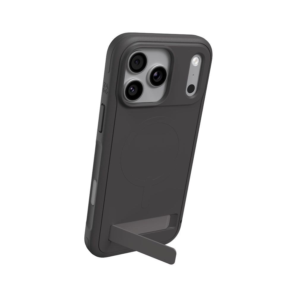 ZAGG Sedona Snap KickStand Case iPhone 17/18 Pro Max Robust Gray