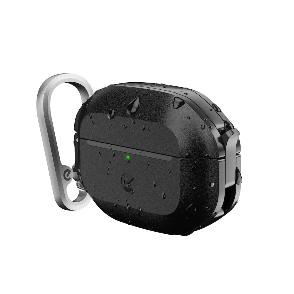 KeyBudz ElementProof Series Waterproof Case AirPods Pro 3 - Carbon Black
