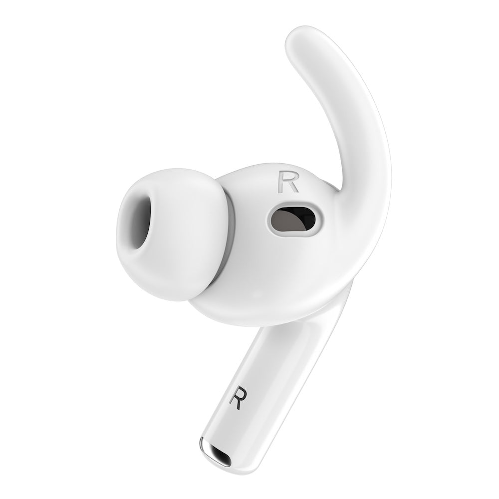 KeyBudz EarBuddyz Hooks for AirPods Pro 3 White