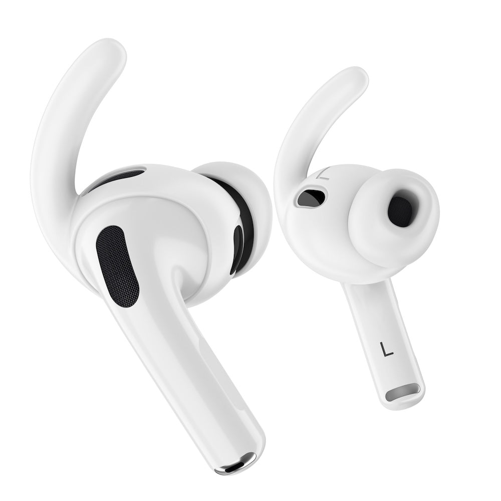 KeyBudz EarBuddyz Hooks for AirPods Pro 3 White