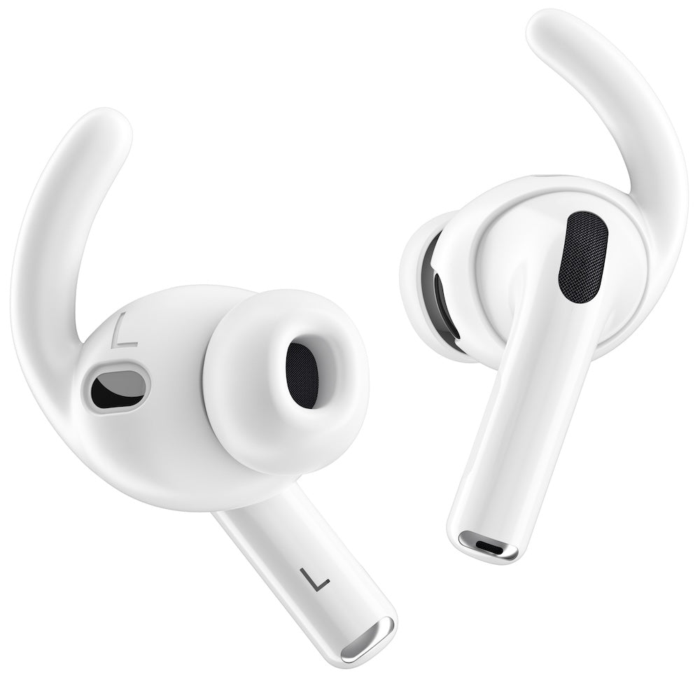 KeyBudz EarBuddyz Hooks for AirPods Pro 3 White