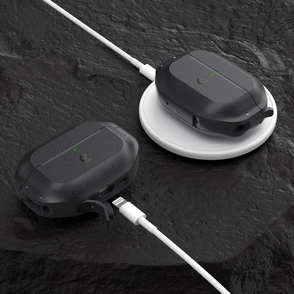 KeyBudz ElementProof Series Waterproof Case AirPods Pro 3 - Carbon Black