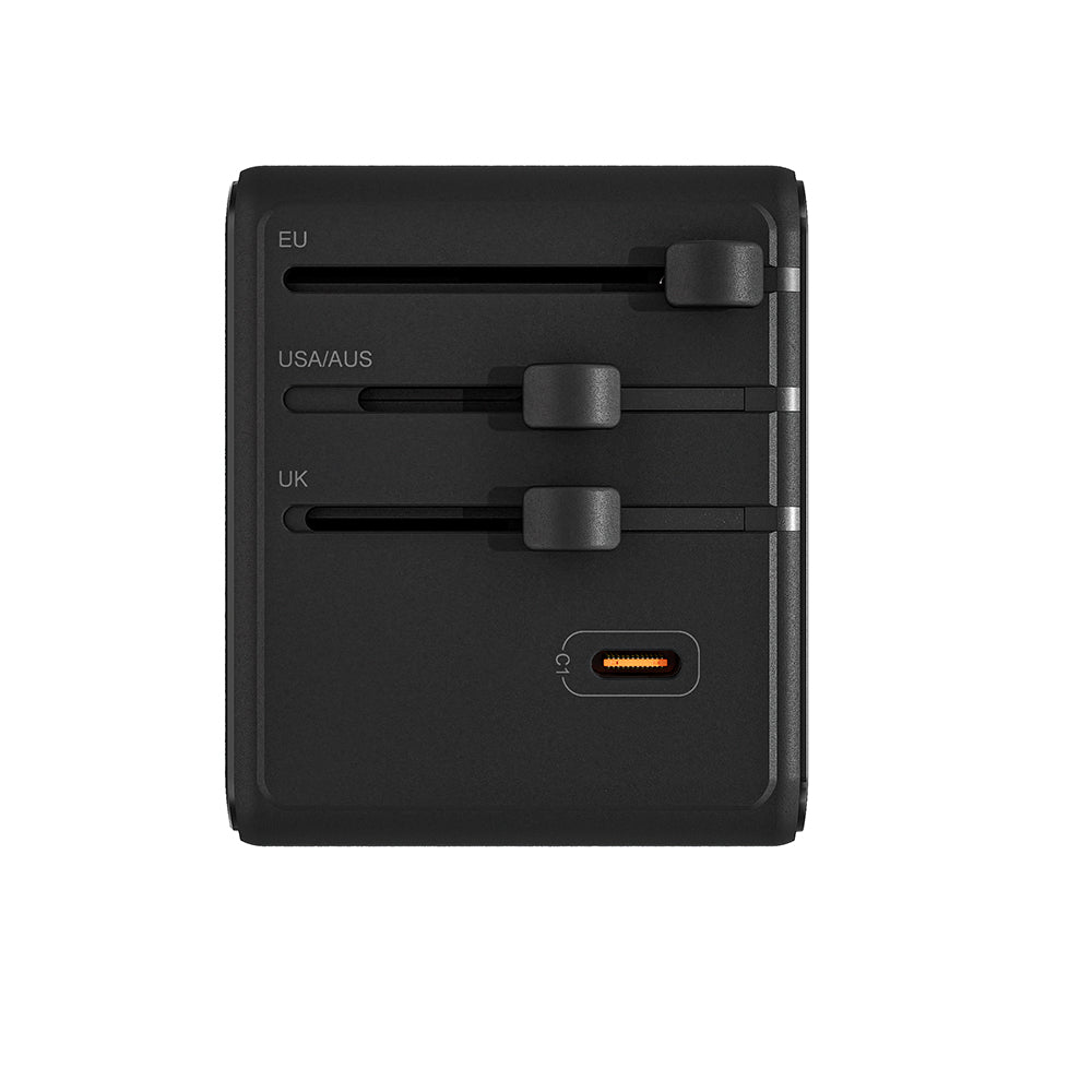 Sunshine ApexCharge GaN III 45W Travel Adapter - Black