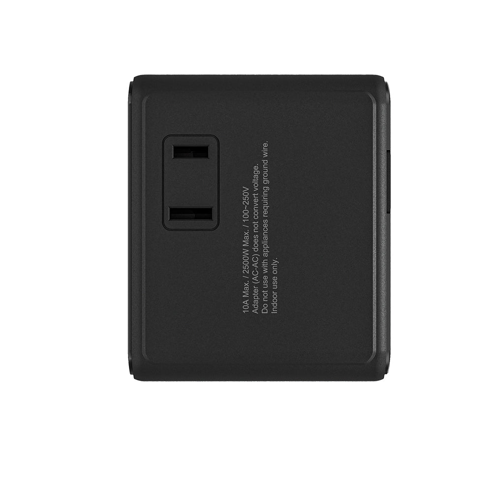 Sunshine ApexCharge GaN III 45W Travel Adapter - Black