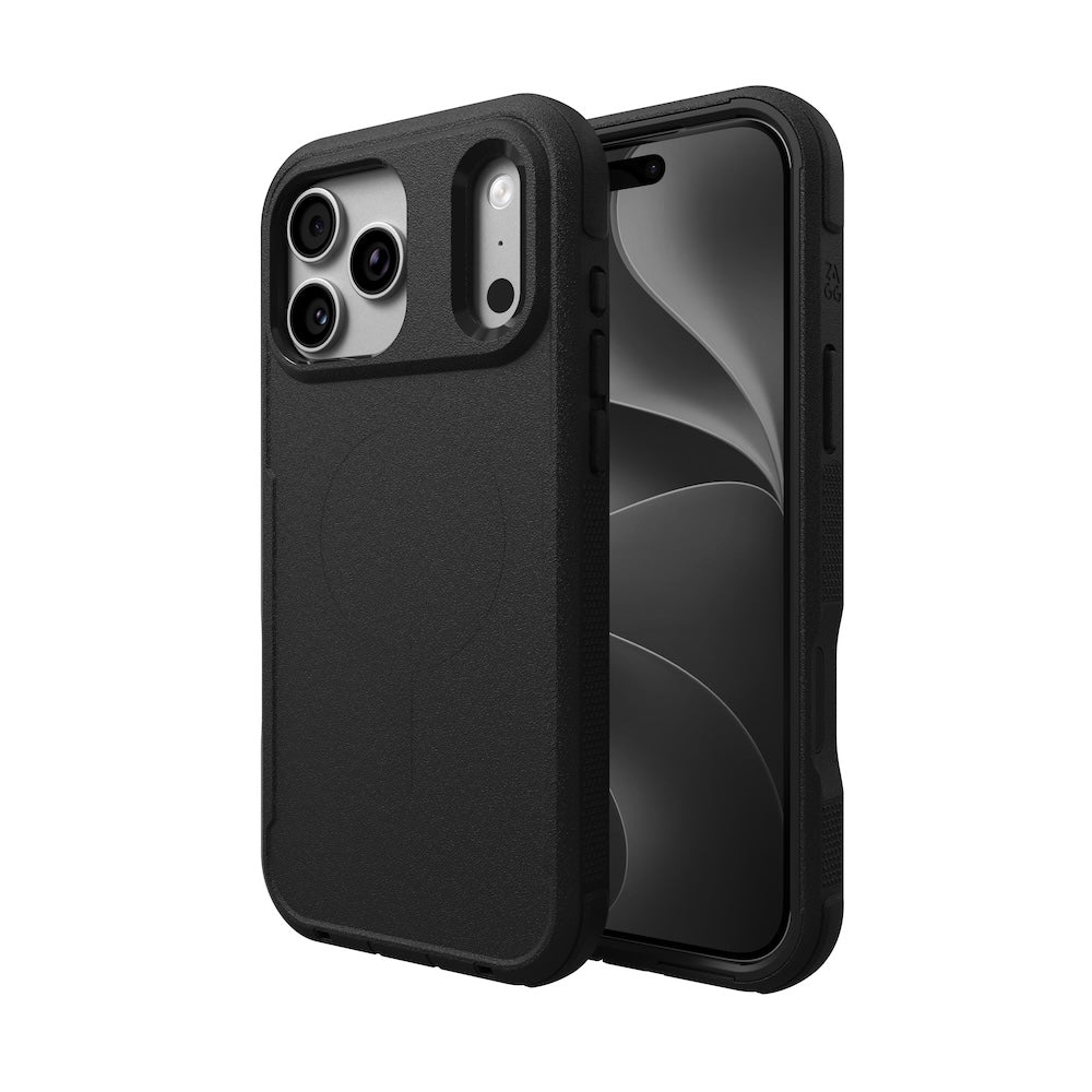 ZAGG Teton Snap KickStand Case iPhone 18 Pro Max Black