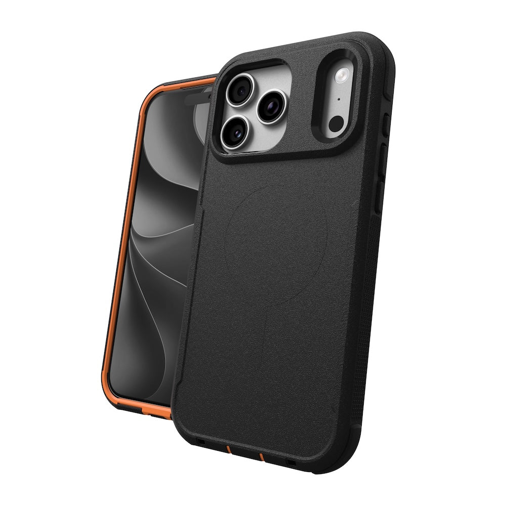 ZAGG Teton Snap KickStand Case iPhone 18 Pro Max Electric Orange