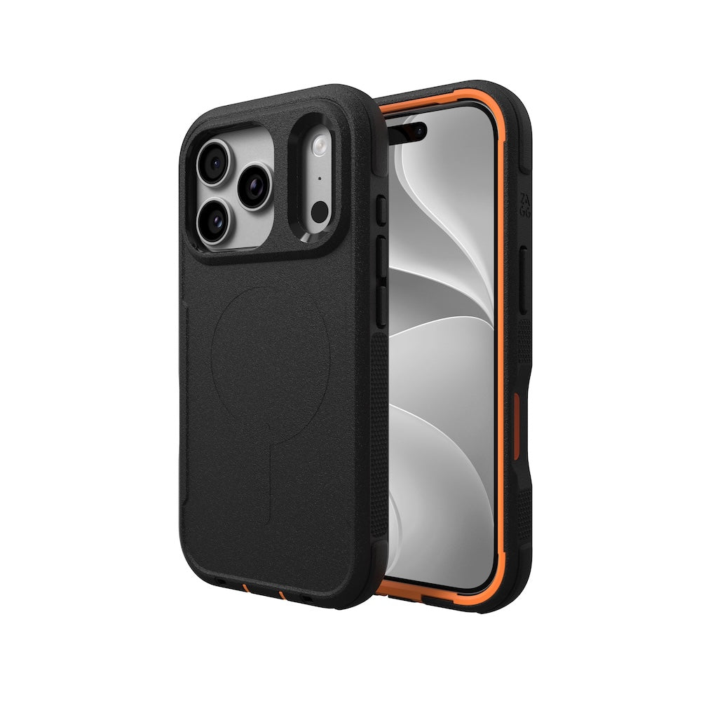 ZAGG Teton Snap KickStand Case iPhone 18 Pro Electric Orange