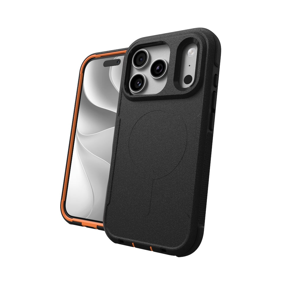 ZAGG Teton Snap KickStand Case iPhone 18 Pro Electric Orange