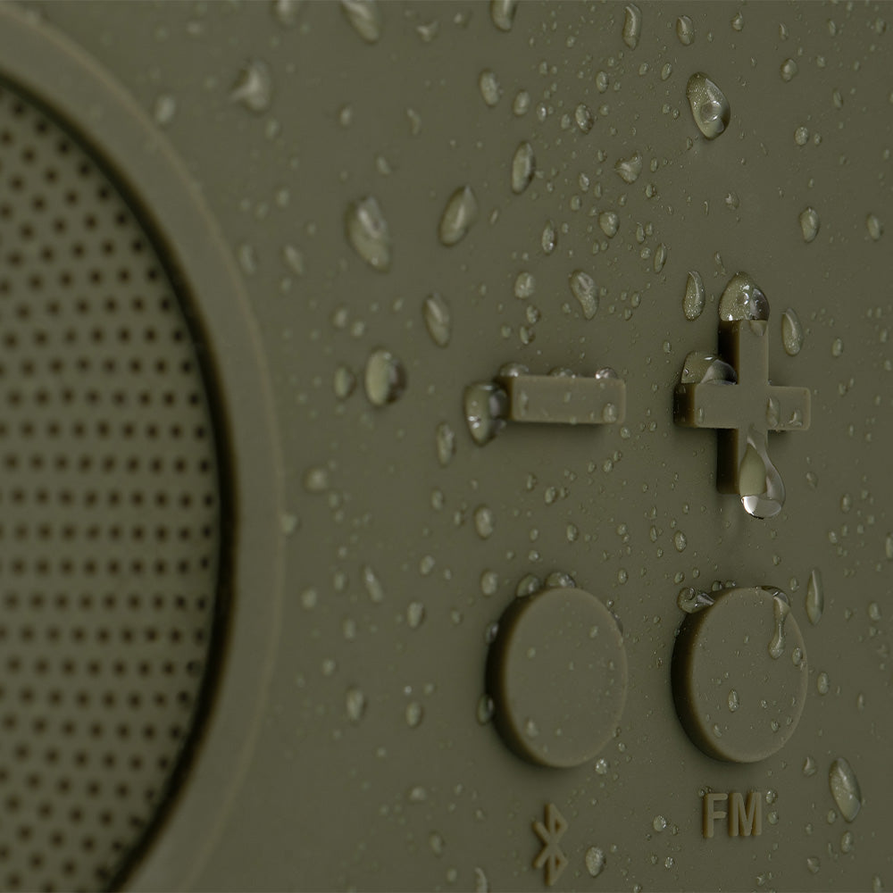 Lexon Tykho 3 Bluetooth Speaker + Radio Khaki