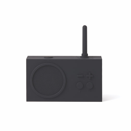 Lexon Tykho 3 Bluetooth Speaker + Radio Pure Black