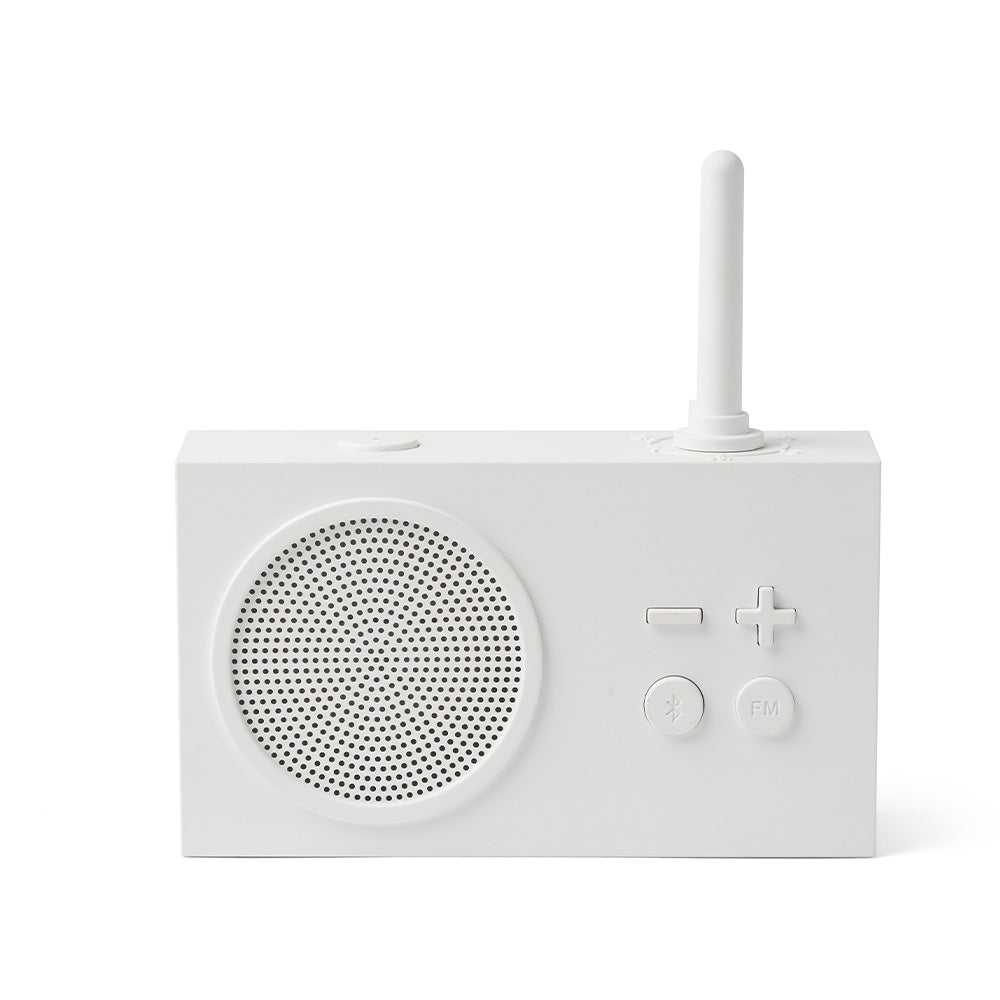 Lexon Tykho 3 Bluetooth Speaker + Radio White
