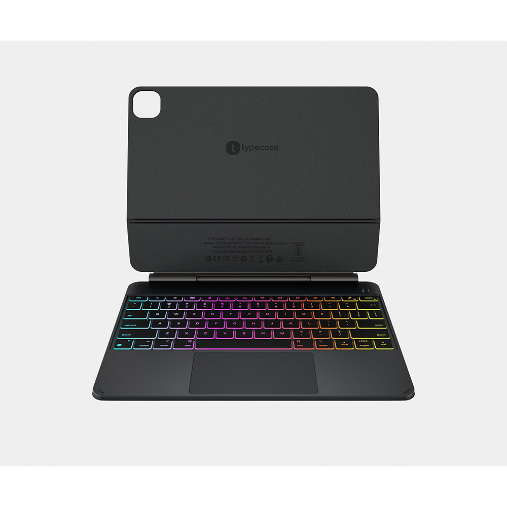 Typecase Edge Pro Series Case for 13-inch iPad Air (M2/M3/M4) / Pro (3rd-6th Gen) - Space Black