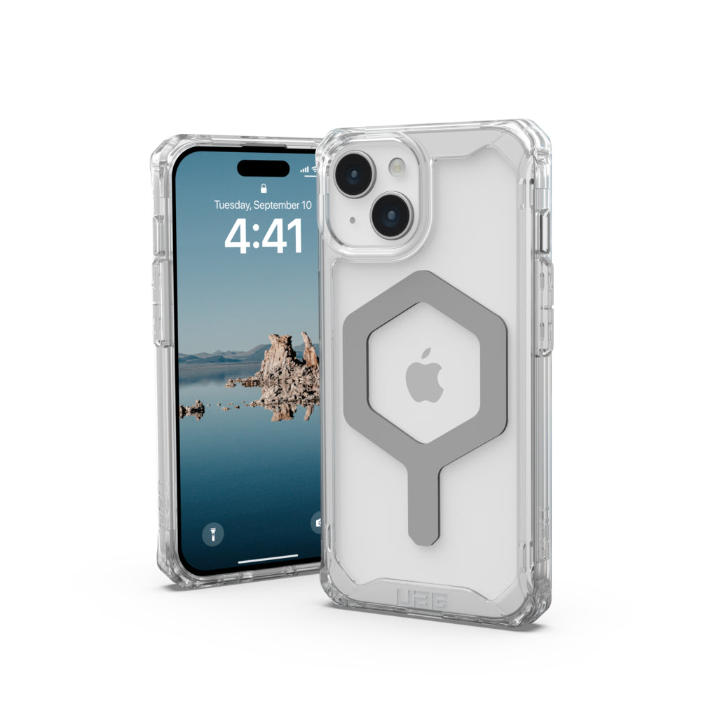 UAG Plyo Magsafe Case iPhone 15 Ice/Silver