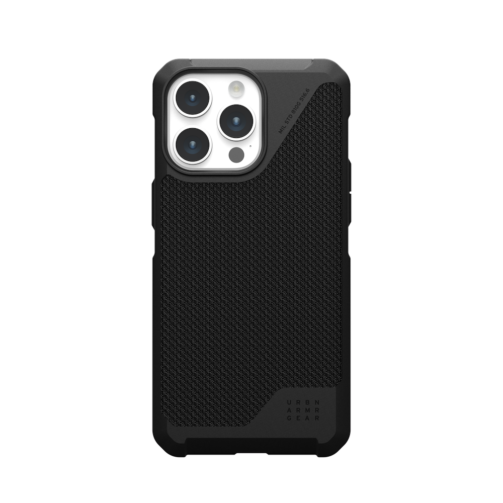UAG Metropolis LT for Magsafe iPhone 15 Pro Max Case - Kevlar Black