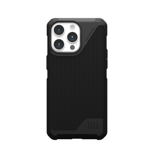 UAG Metropolis LT for Magsafe iPhone 15 Pro Max Case - Kevlar Black