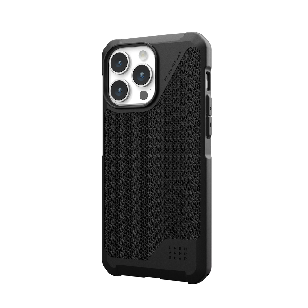 UAG Metropolis LT for Magsafe iPhone 15 Pro Max Case - Kevlar Black