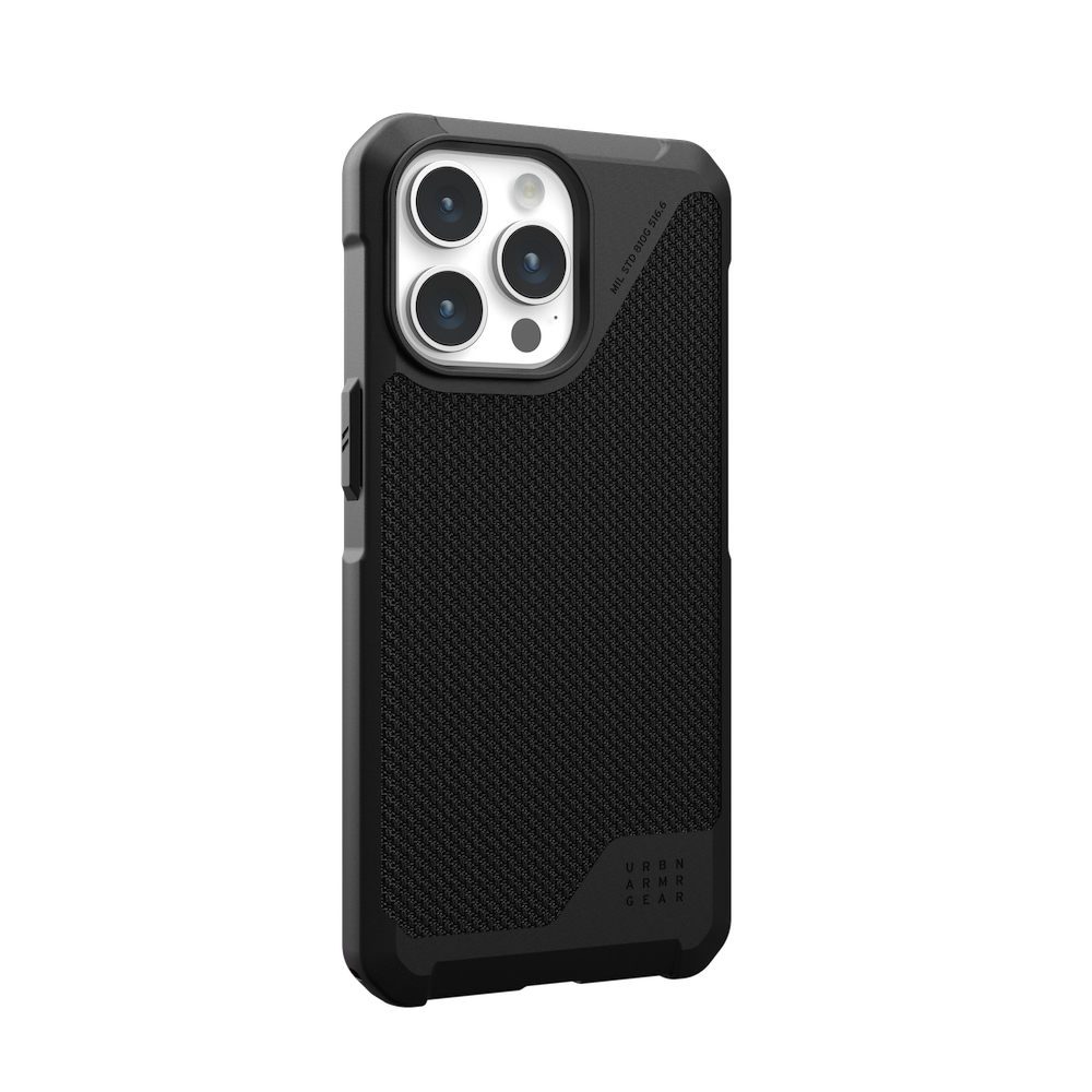 UAG Metropolis LT for Magsafe iPhone 15 Pro Max Case - Kevlar Black