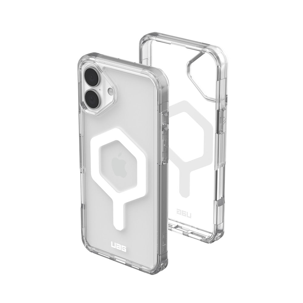 UAG iPhone 16 Plus Plyo Magsafe Ice/White