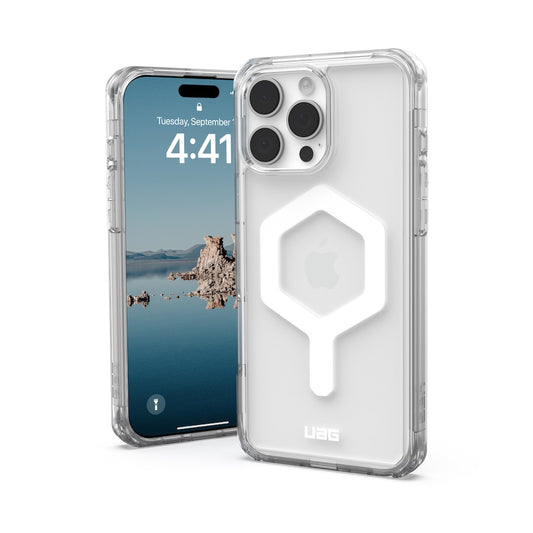 UAG iPhone 16 Pro Max Plyo Magsafe Ice/White