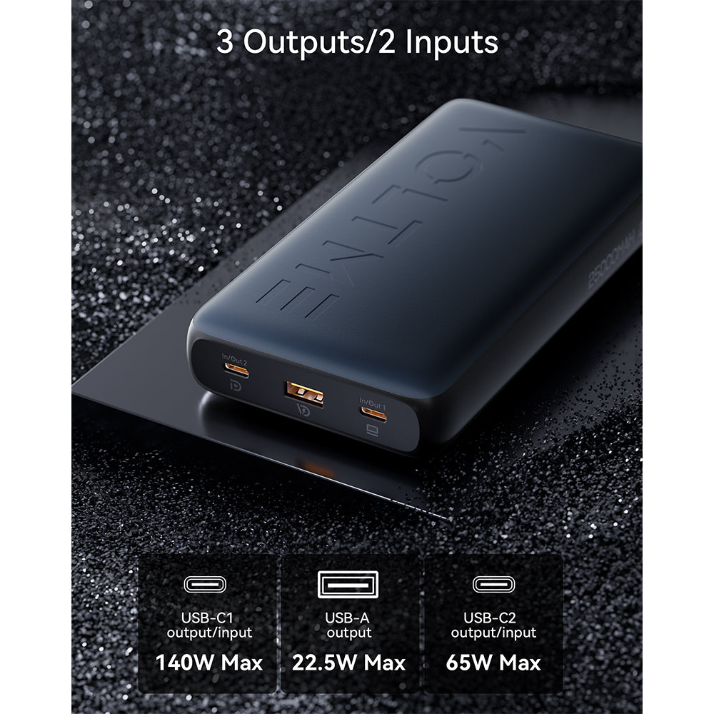 Voltme Hypercore 25k mAh Pro PowerBank Metallic Blue