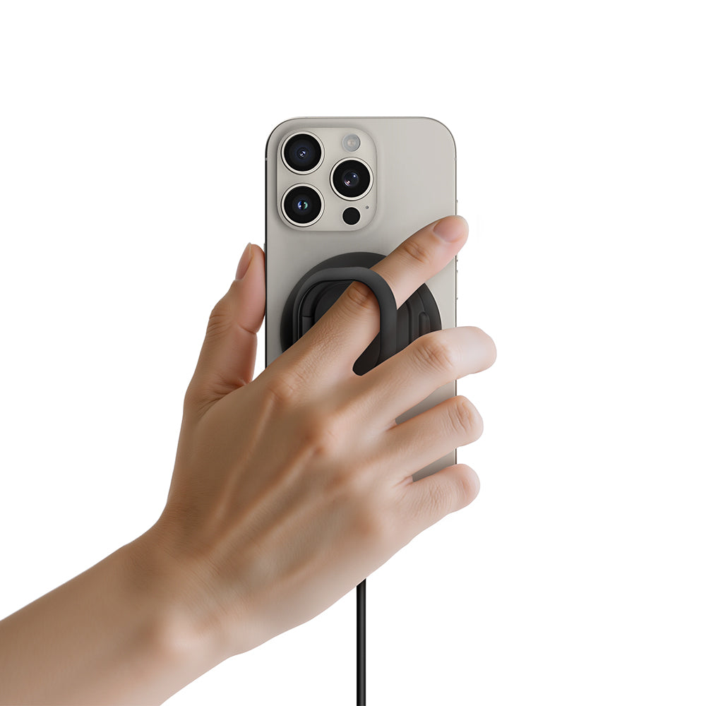 Belkin UltraCharge Magnetic Charger with Qi2 25W Square Puck Black