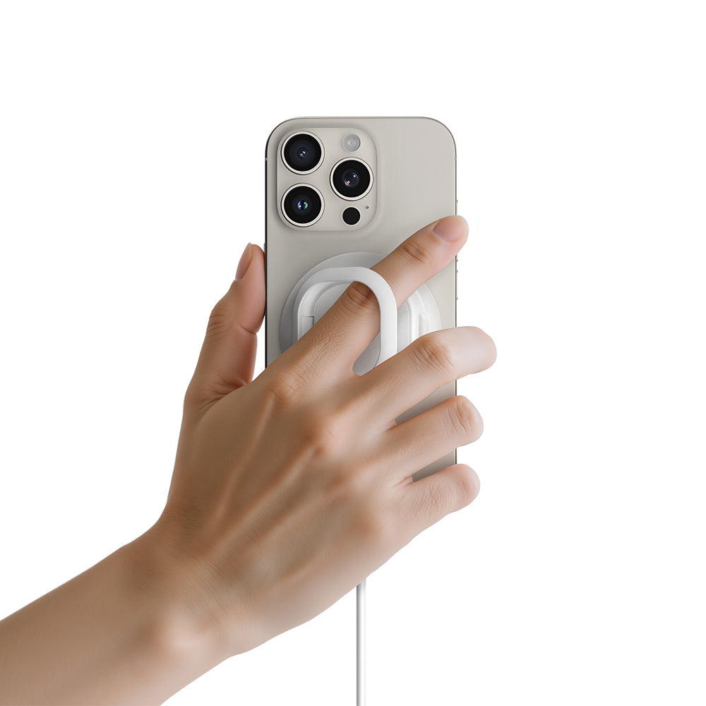 Belkin UltraCharge Magnetic Charger with Qi2 25W Square Puck White