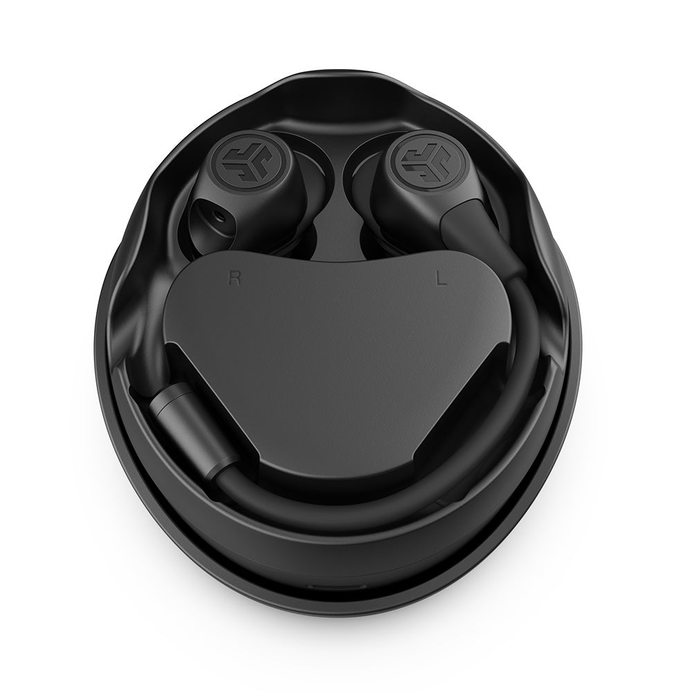 JLab Work Buds True Wireless Earbuds - Black