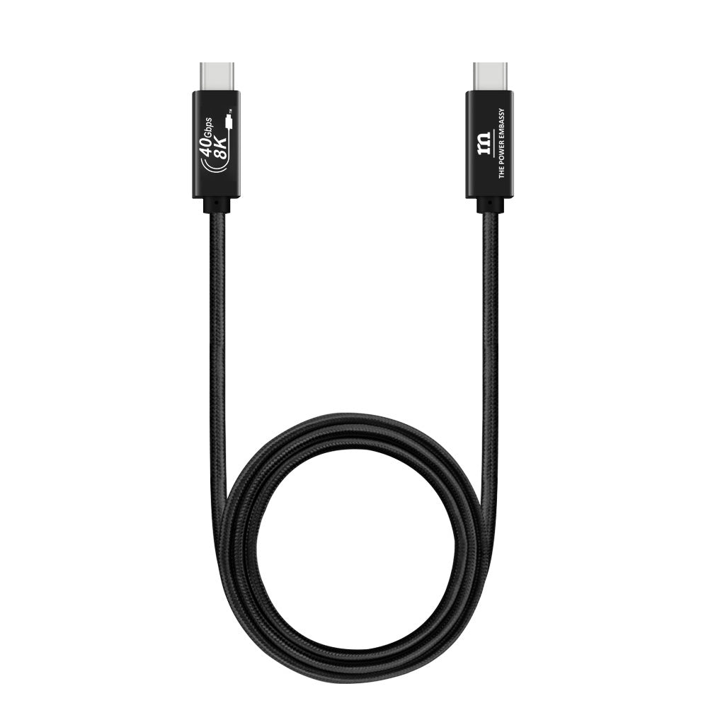 Red Monster Airnergy 8K Thunderbolt 3 USB-C to C 240W 2m Black