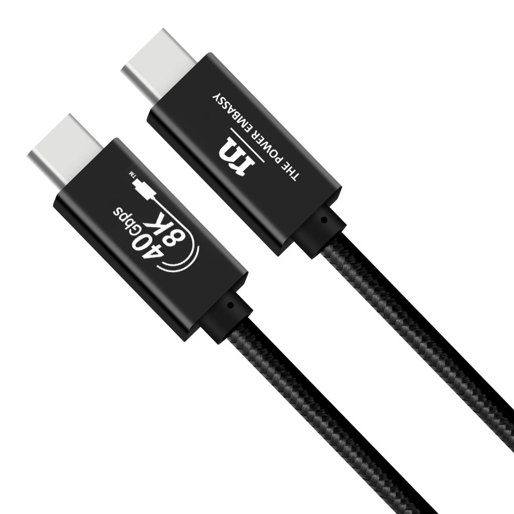 Red Monster Airnergy 8K Thunderbolt 3 USB-C to C 240W 2m Black