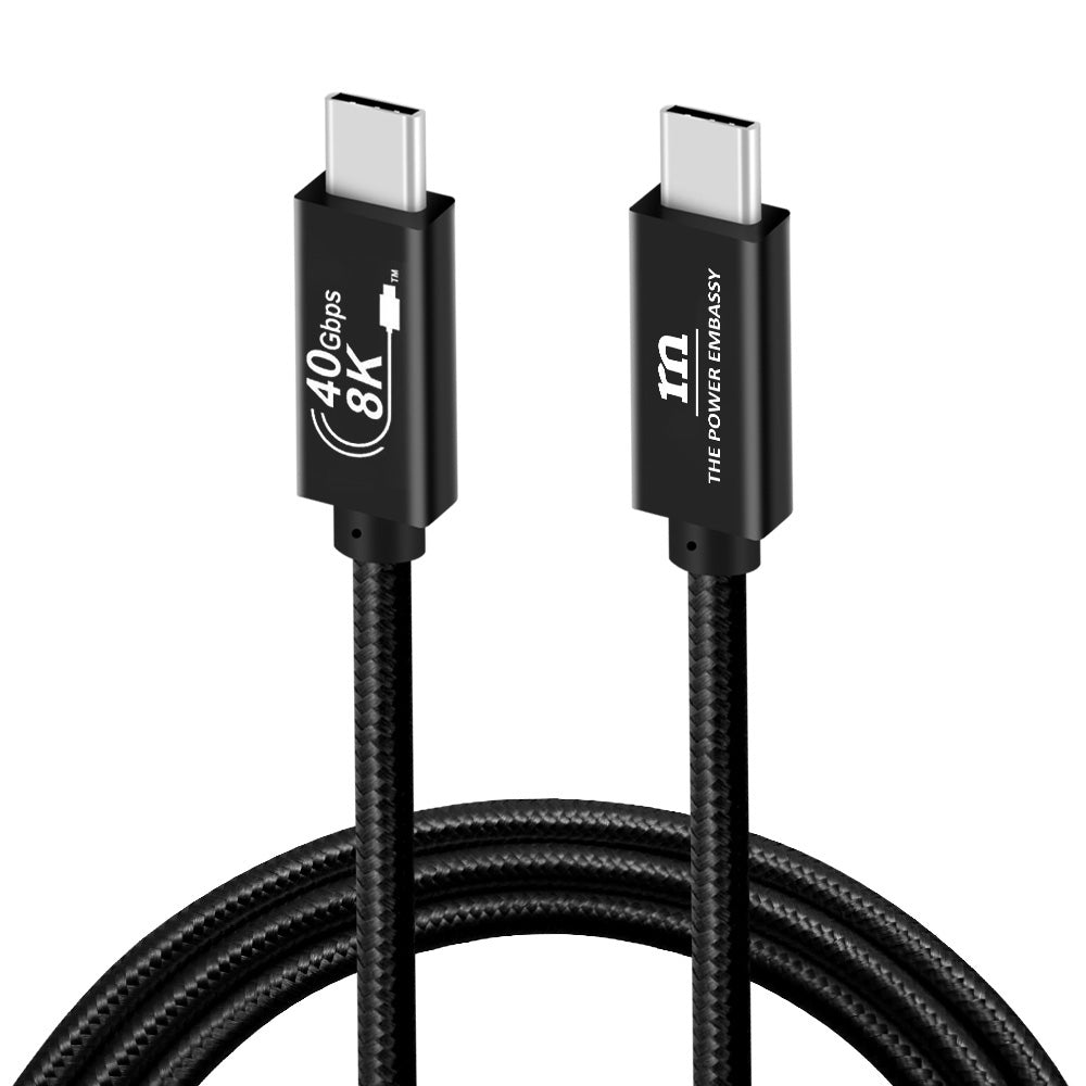 Red Monster Airnergy 8K Thunderbolt 3 USB-C to C 240W 2m Black