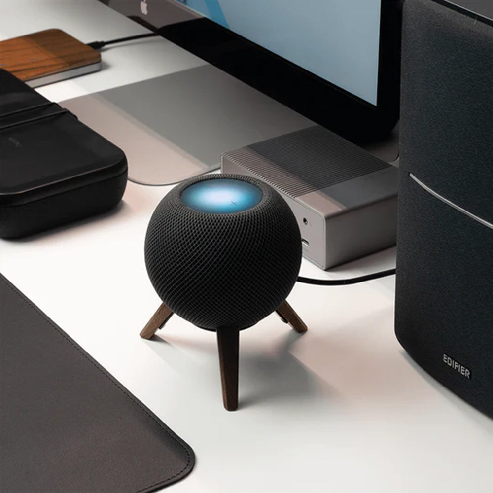 balolo HomePod Mini TriPod Black Walnut
