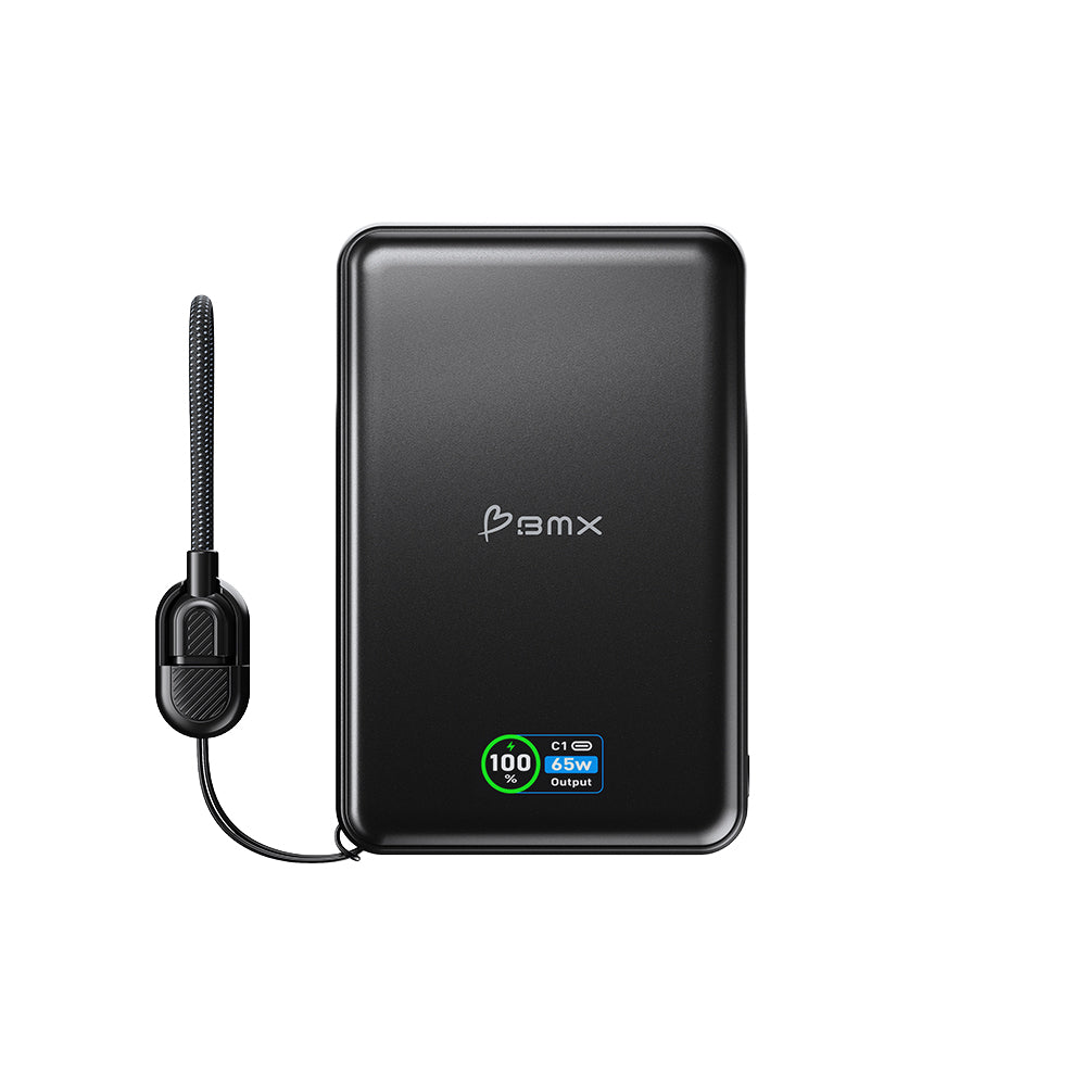 BMX 15000mAh 65W Solid State Power Bank Black B2-15-BK