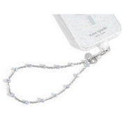Kate Spade Phone Charm Dazzle Chain Silver