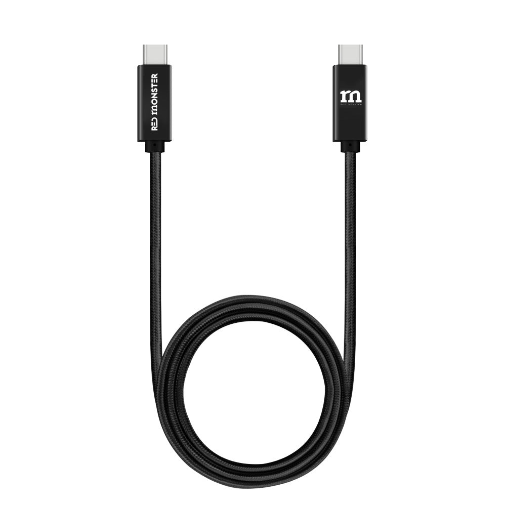 Red Monster Airnergy 8K Thunderbolt 3 USB-C to C 240W 2m Black