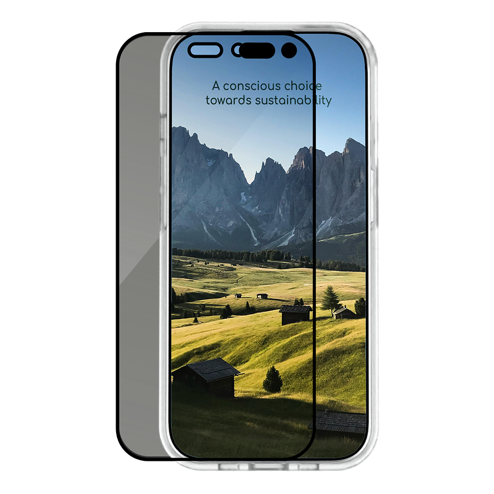 Birf 2-Way Privacy Screen Protector for iPhone 17 Pro